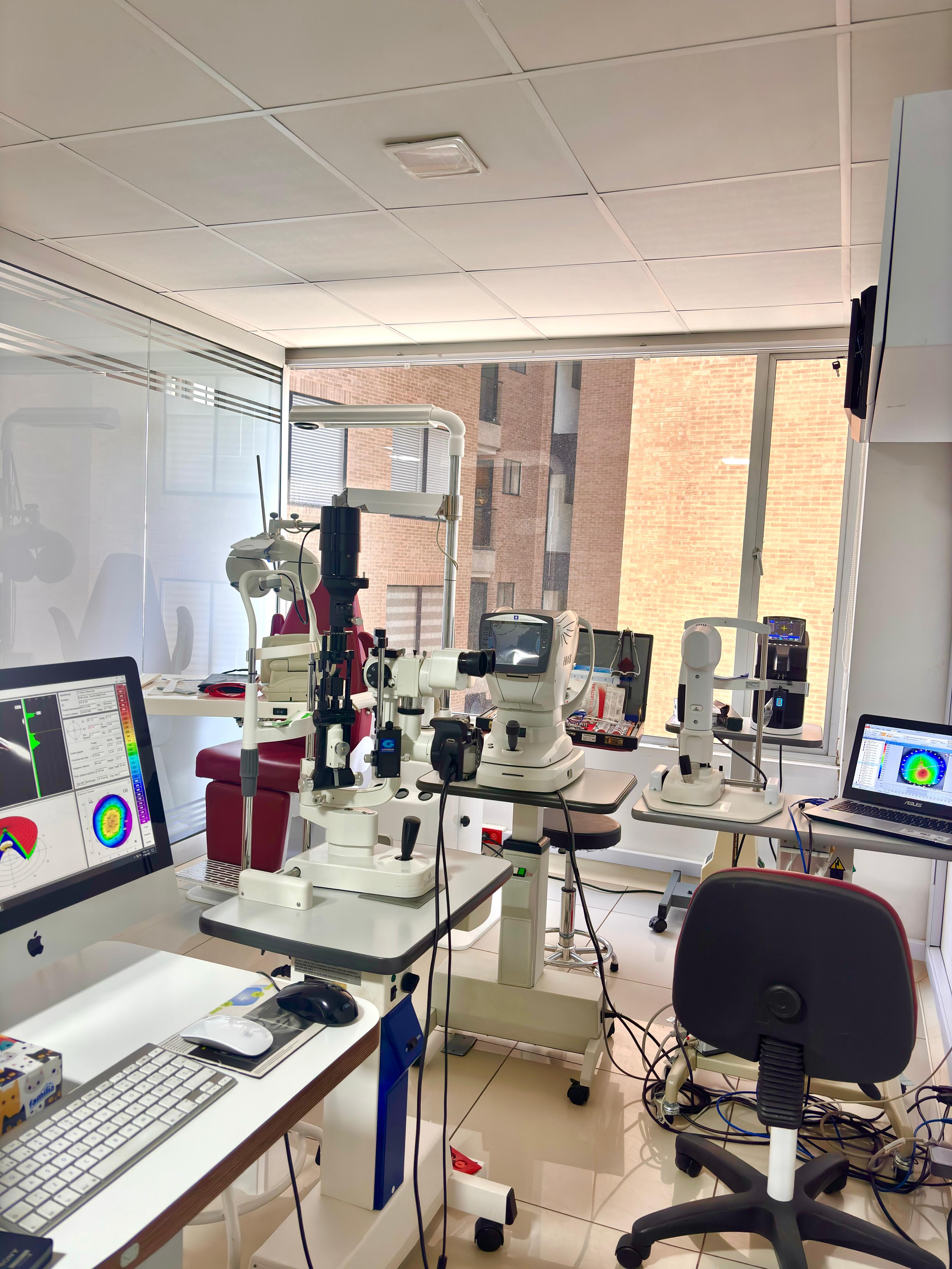 Consulta especializada de optometría